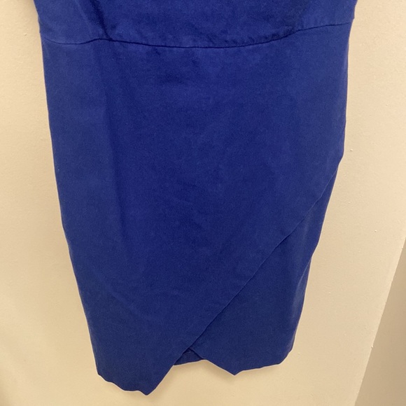 Banana Republic sleeveless Darted Blue Dress - Picture 3 of 6